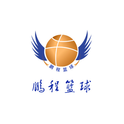 鹏程篮球logo设计