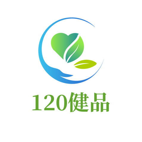 120健品logo设计