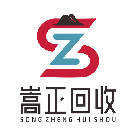 嵩正回收logo设计