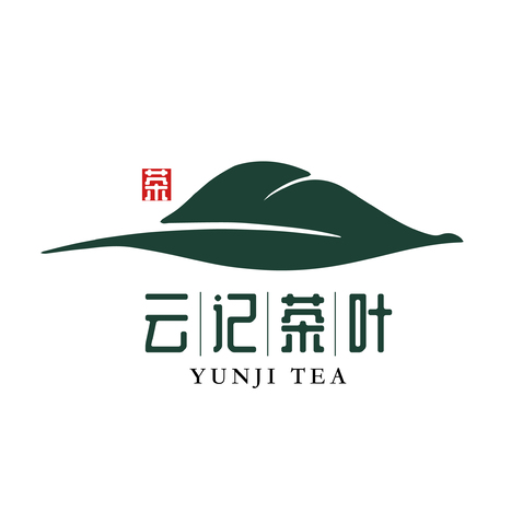 云记茶叶logo设计