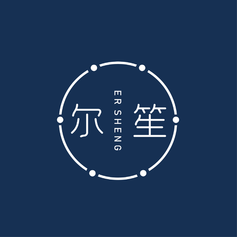 尔笙logo设计