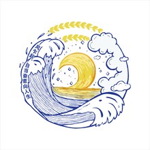 浪花-班徽