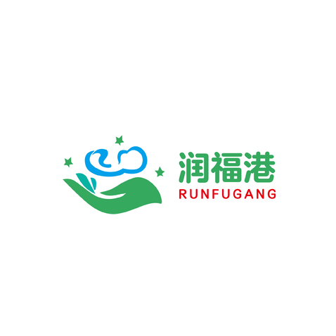 润福港logo设计