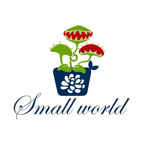 Small worldlogo设计