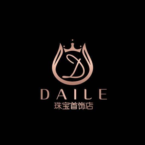 Daile珠宝首饰店logo设计