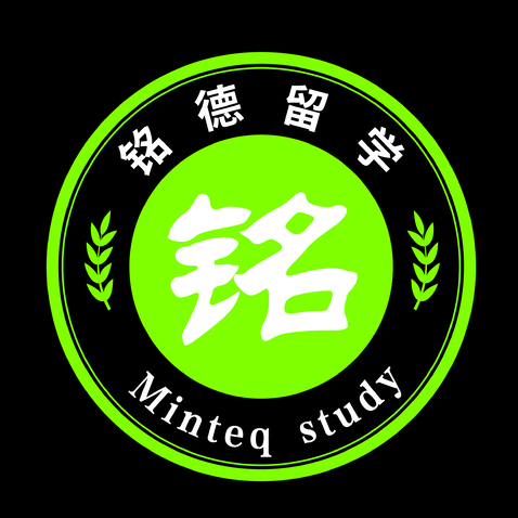 铭德留学logo设计