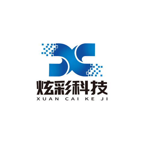 炫彩科技logo设计