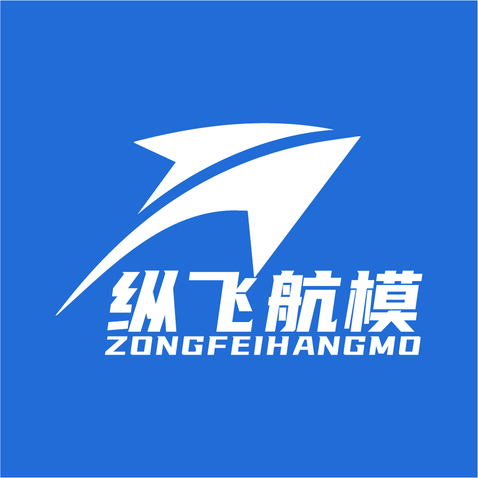 纵飞航模logo设计