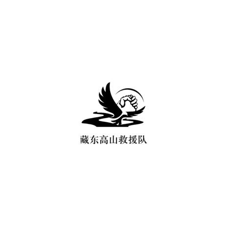 藏东高山救援队logo设计