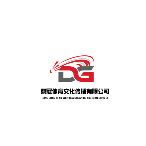 鼎冠羽毛球logo设计