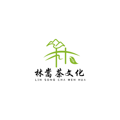 林嵩茶文化logo设计