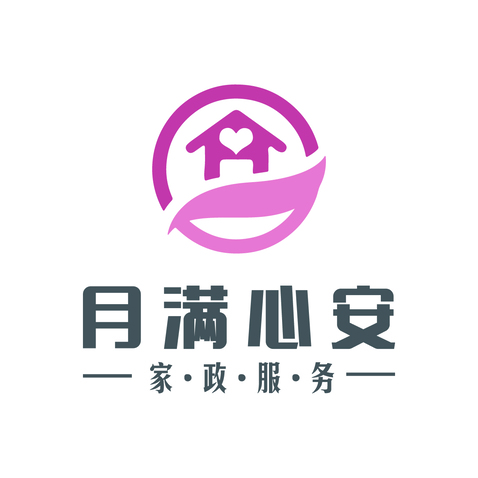 月满心安logo设计