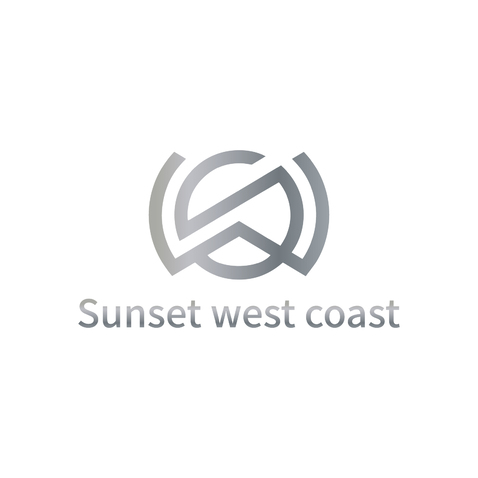 Sunset west coastlogo设计