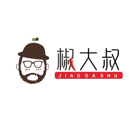 椒大叔logo设计