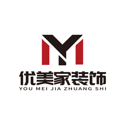 优美家装饰logo设计