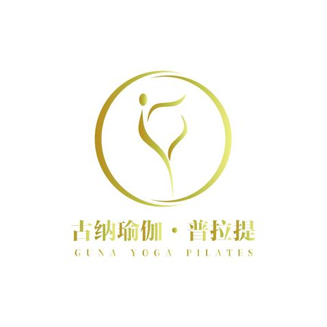 古纳瑜伽普拉提logo设计