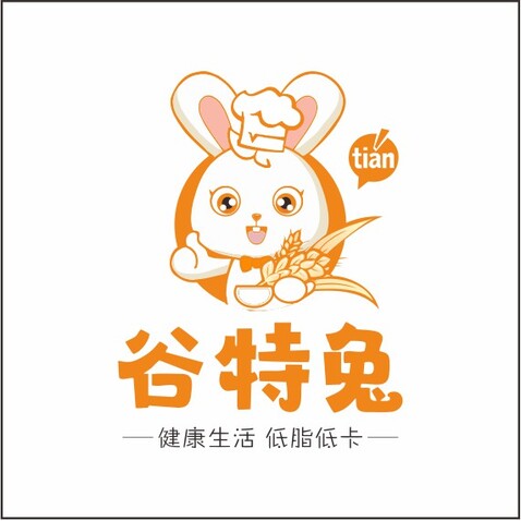 谷特兔logo设计