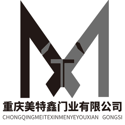 重庆美特鑫门业有限公司logo设计