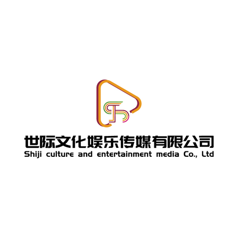 世纪文化娱乐传媒logo设计