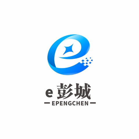 e彭城logo设计