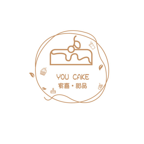 宥喜·甜品 YOUXI CAKElogo设计