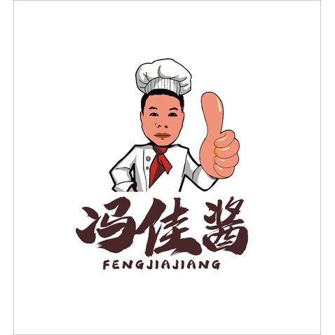 冯佳酱logo设计