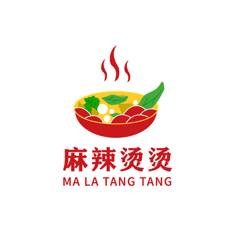 麻辣烫烫logo设计