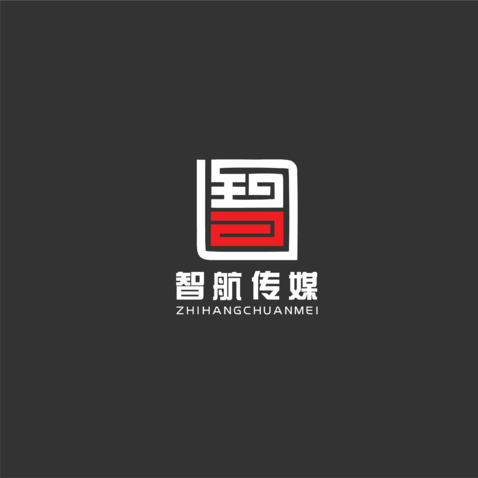 智航传媒logo设计