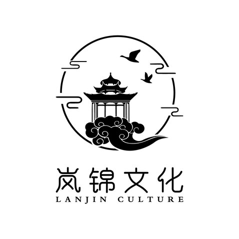 上海岚锦文化传媒有限公司logo设计