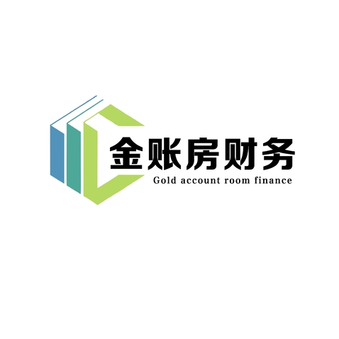 金帐房财务logo设计