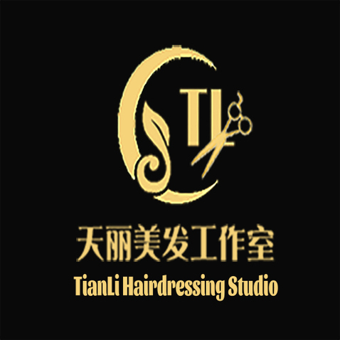 天丽美发工作室logo设计