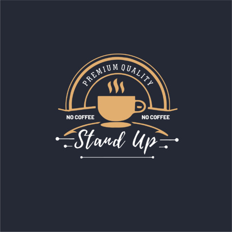 STAND UPlogo设计