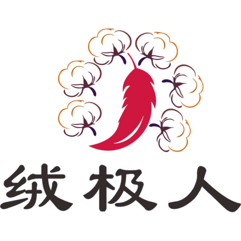 绒极人logo设计