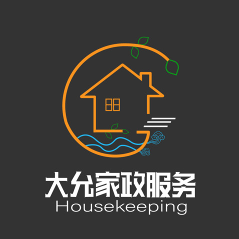 大允家政服务logo设计