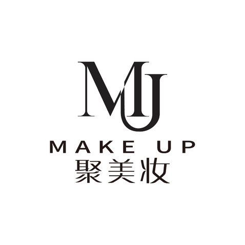 聚美妆Make uplogo设计