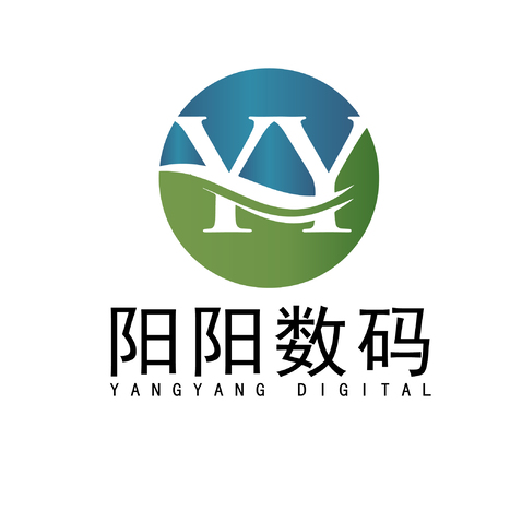 阳阳数码logo设计