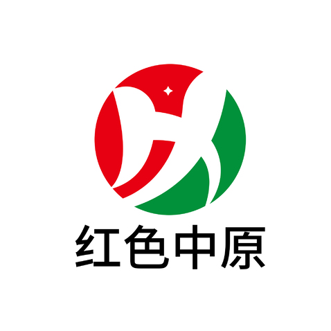 紅色中原logo設計