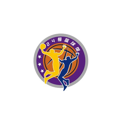 24号篮球馆logo设计