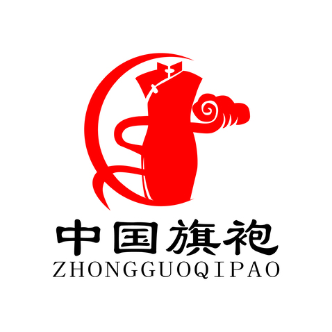 中国旗袍logo设计