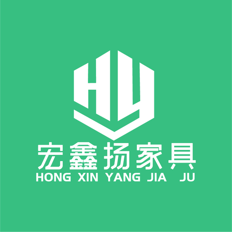 宏鑫扬家具logo设计