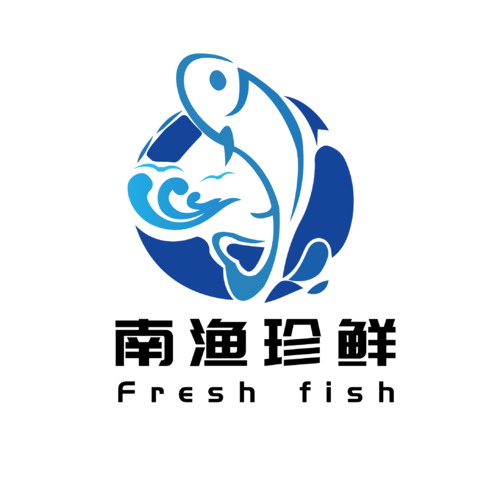 南渔珍鲜logo设计