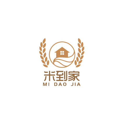 米到家logo设计