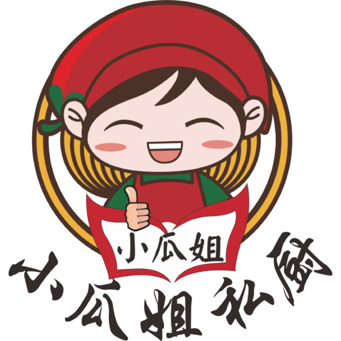 小瓜姐私厨logo设计