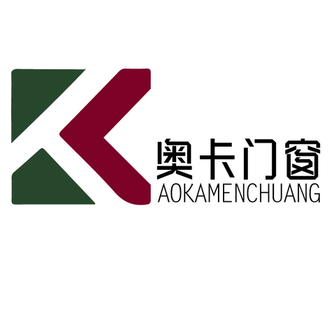 奥卡门窗logo设计