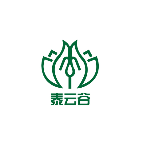 泰云谷logo设计