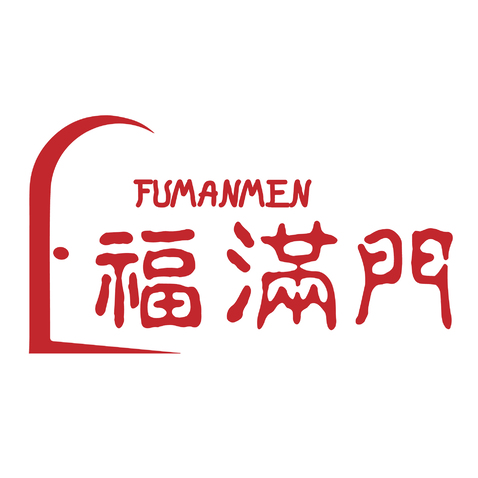 福满门logo设计