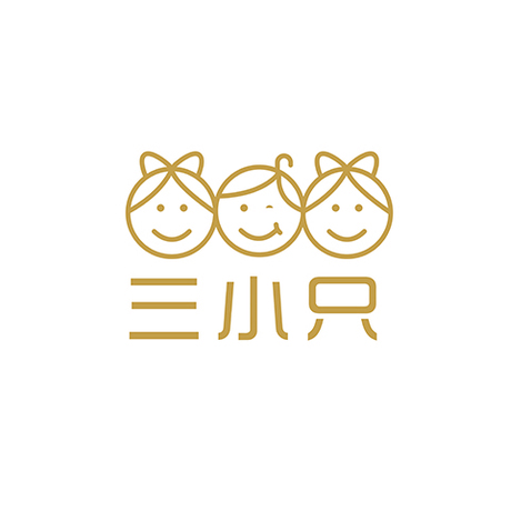 三小只logo设计