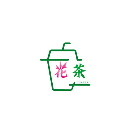 花茶logo设计