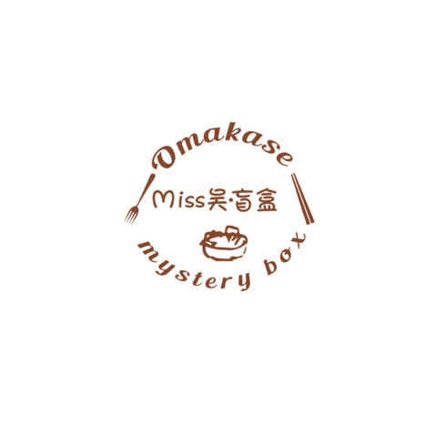 Miss吴·盲盒logo设计