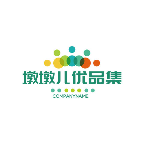 墩墩儿优品集logo设计